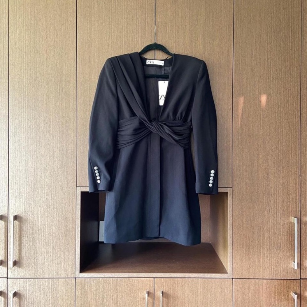 Zara blazer mini dress